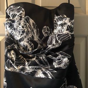 White House Black Market Floral Cocktail Dress